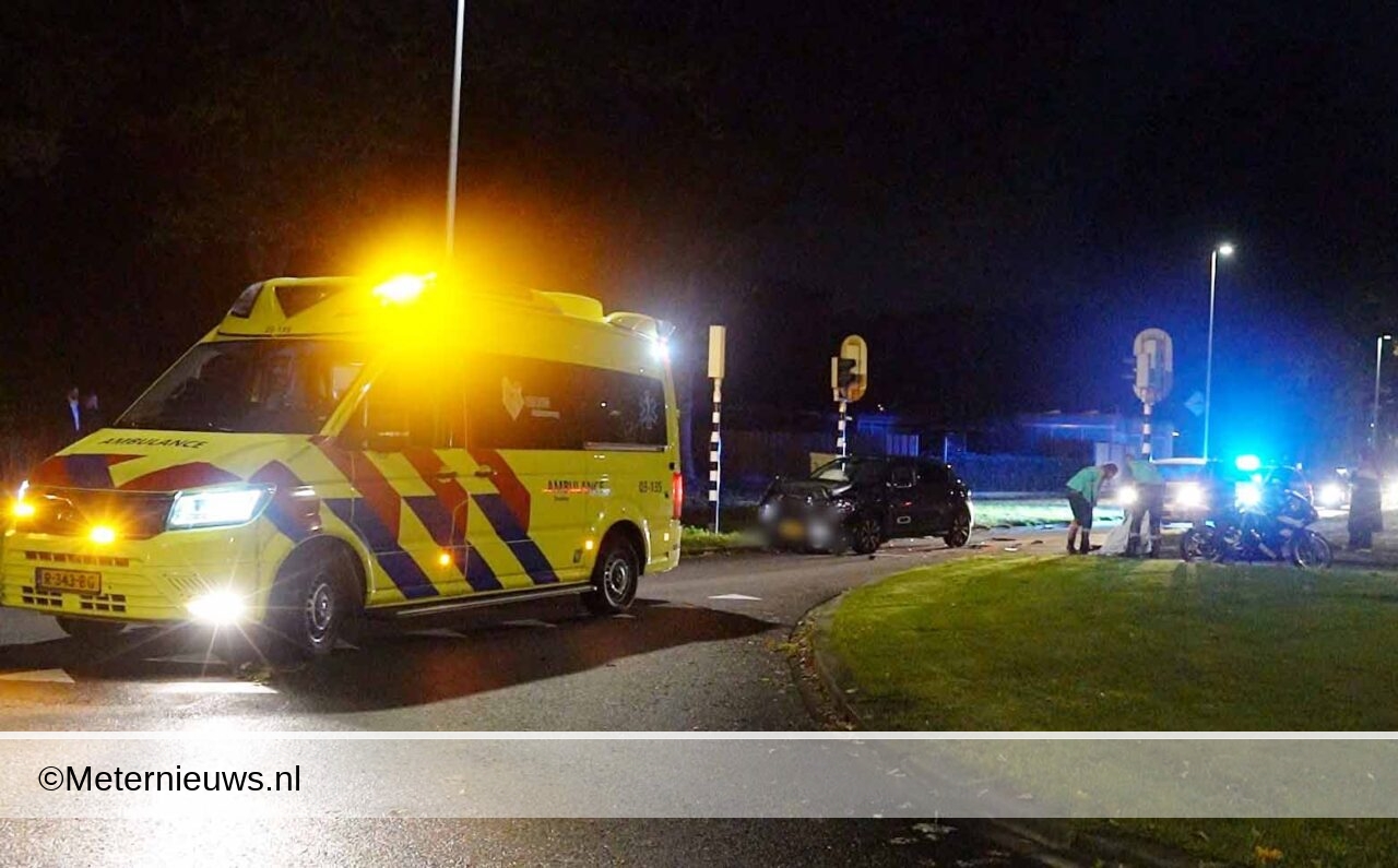 Kop staart aanrijding in Emmen met twee gewonden(Video) |