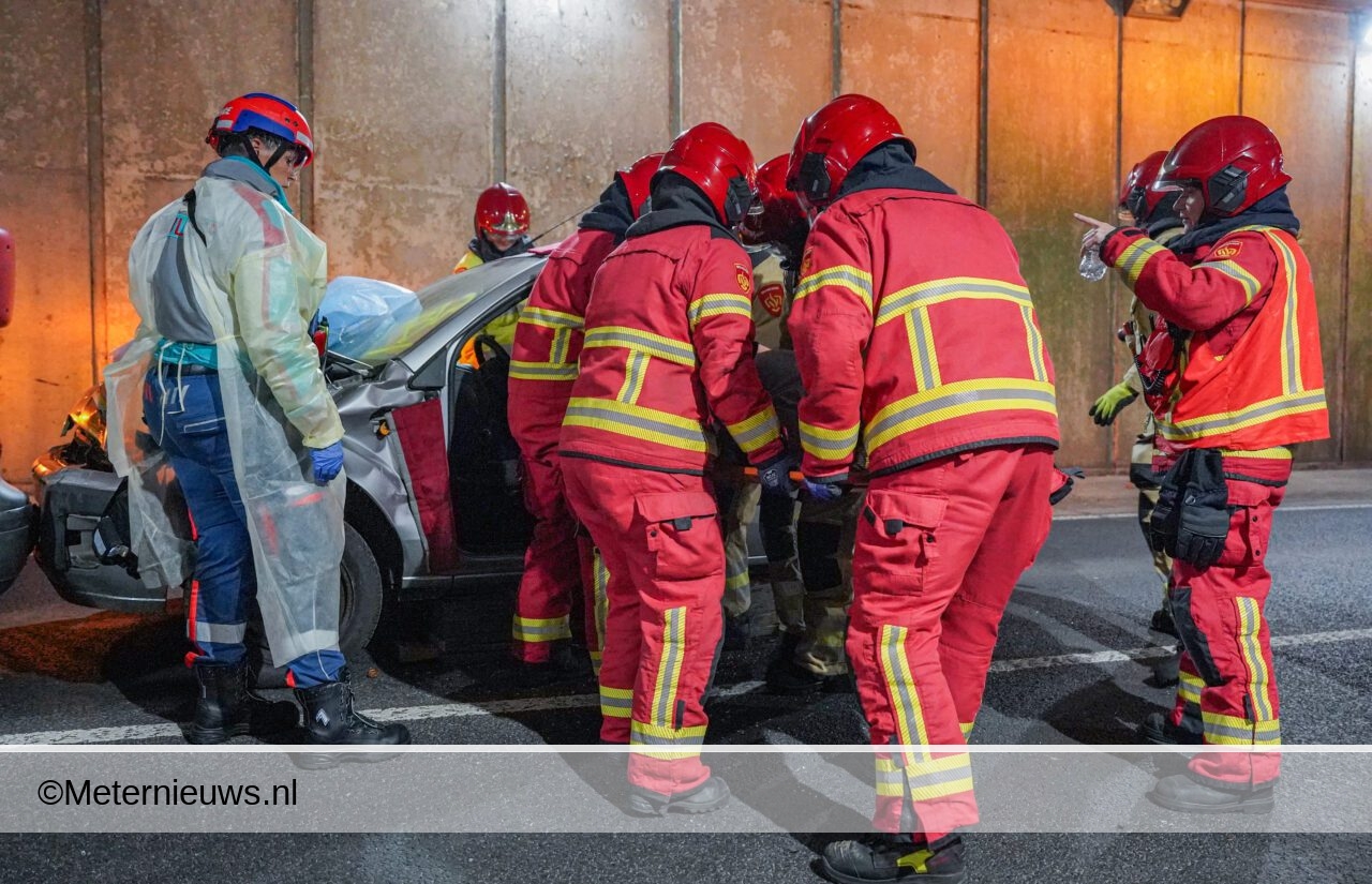 Grootverkeers ongeval in Haren geoefend(Video)