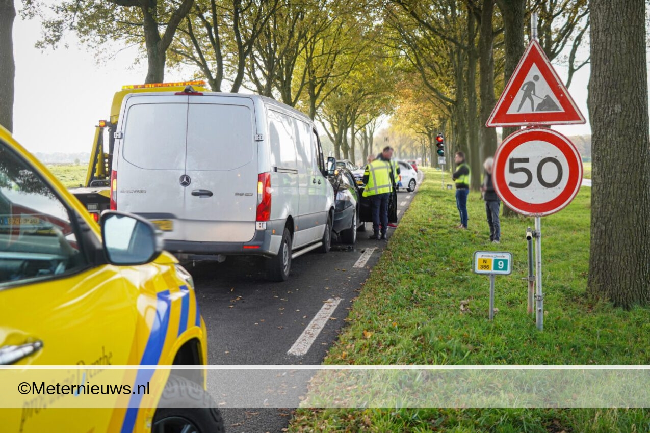 Forse kop-staart botsing bij werkzaamheden Zuidlaren(Video) |