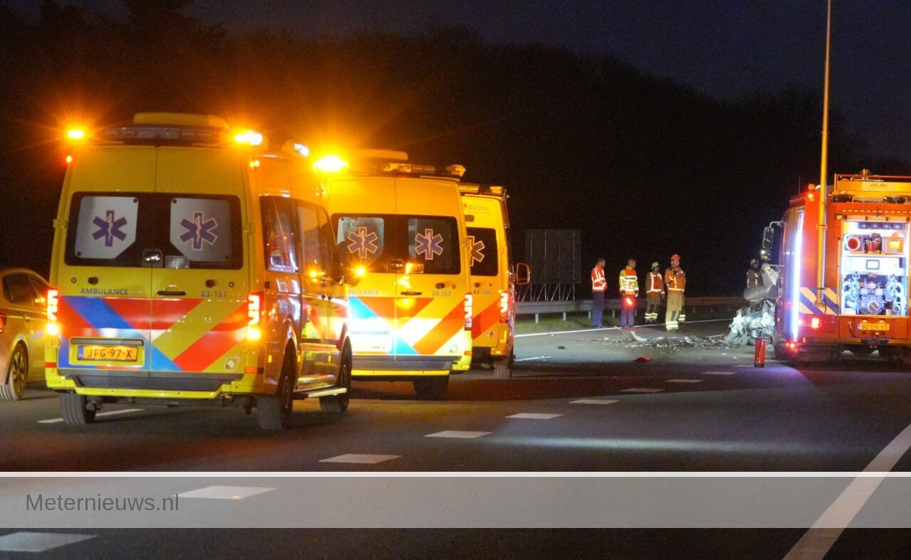 Dodelijk ongeval A28 Spier |