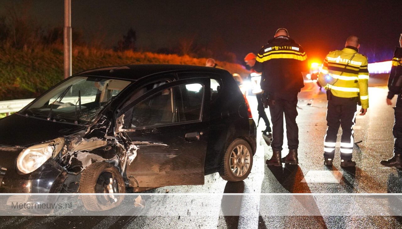 Nieuwe Pekela – Frontale aanrijding N366.