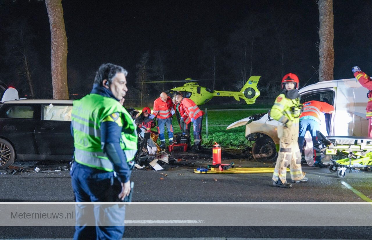 Frontale aanrijding in Niebert(Video) |