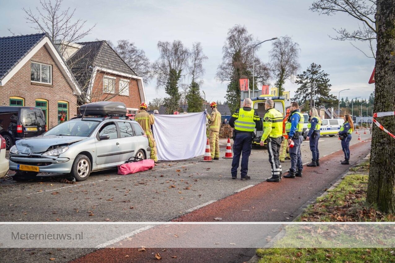 Gewonden na aanrijding op Wolfsbergenweg in Emmen.