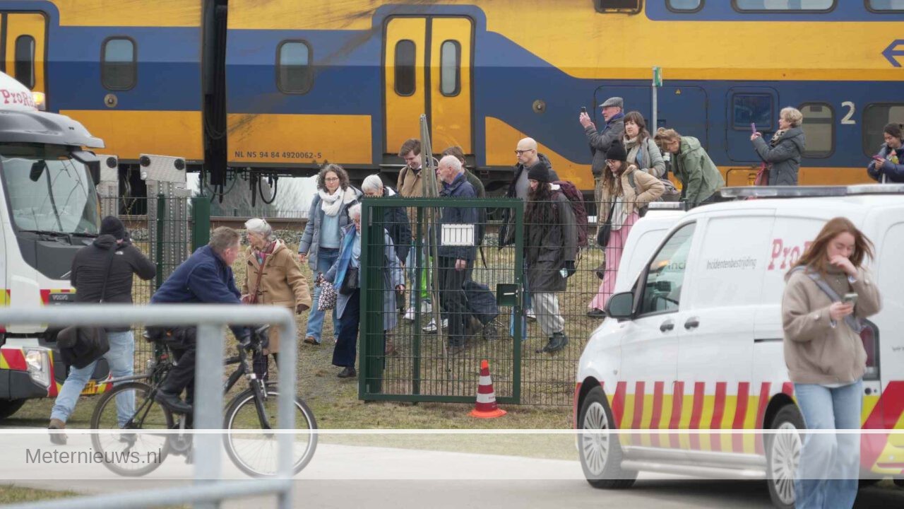 Brand in trein bij Zwolle(Video) |