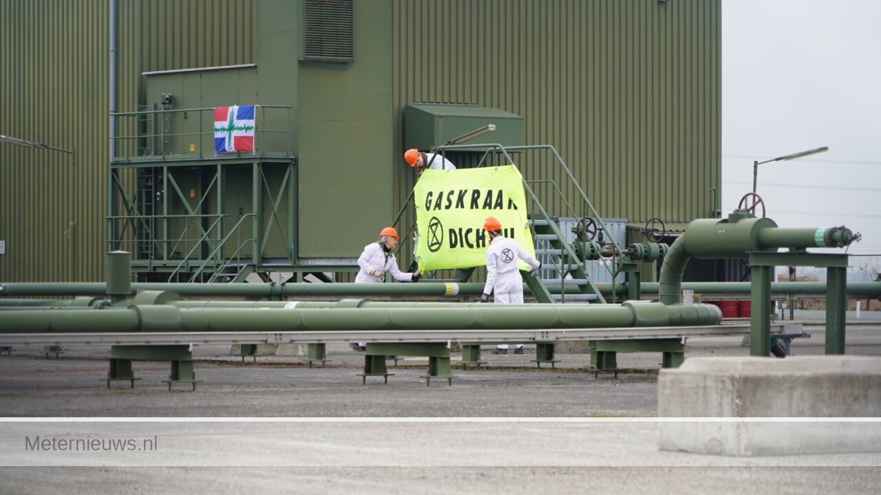 Gas demonstratie in Bedum(Video) |