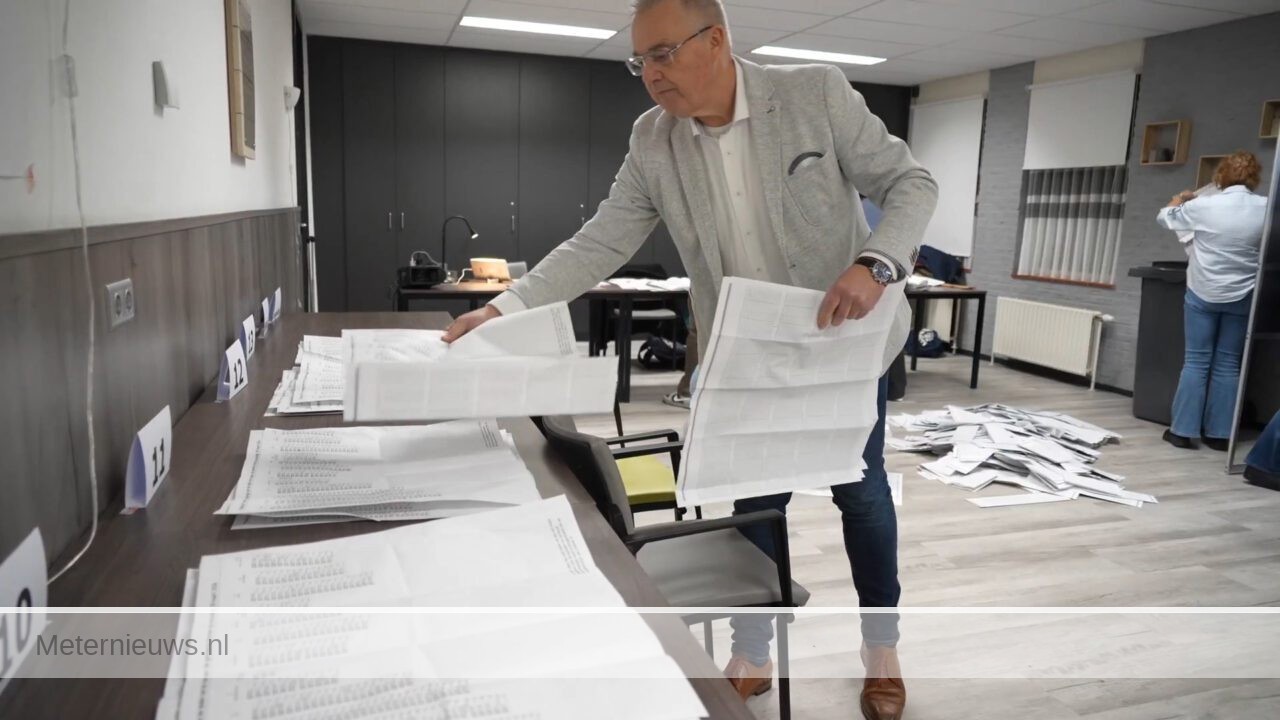 Stemmen tellen in Nieuw Dordrecht(Video) |