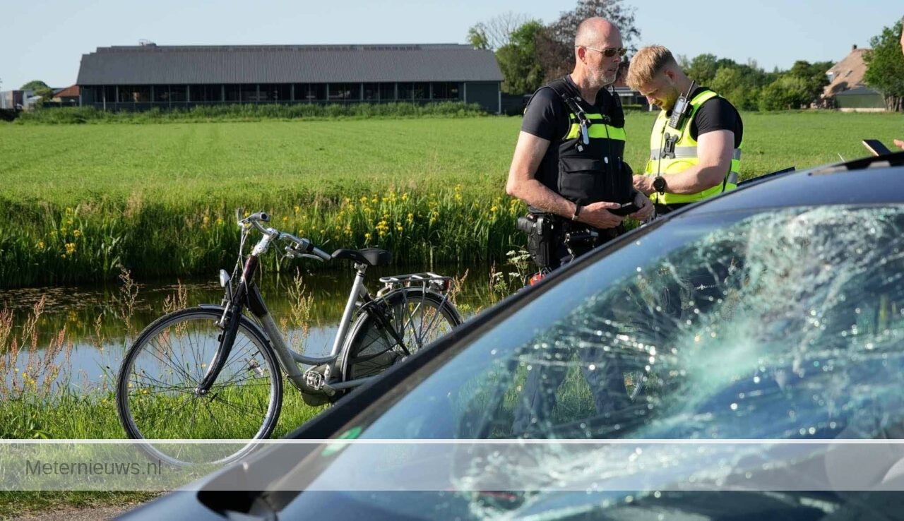 Fietser contra auto Beilen(Video) |