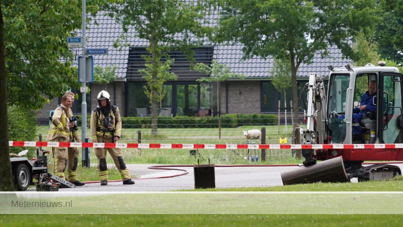 GRIP 1 vanwege gaslek in Hijken, woningen ontruimd(Video) |