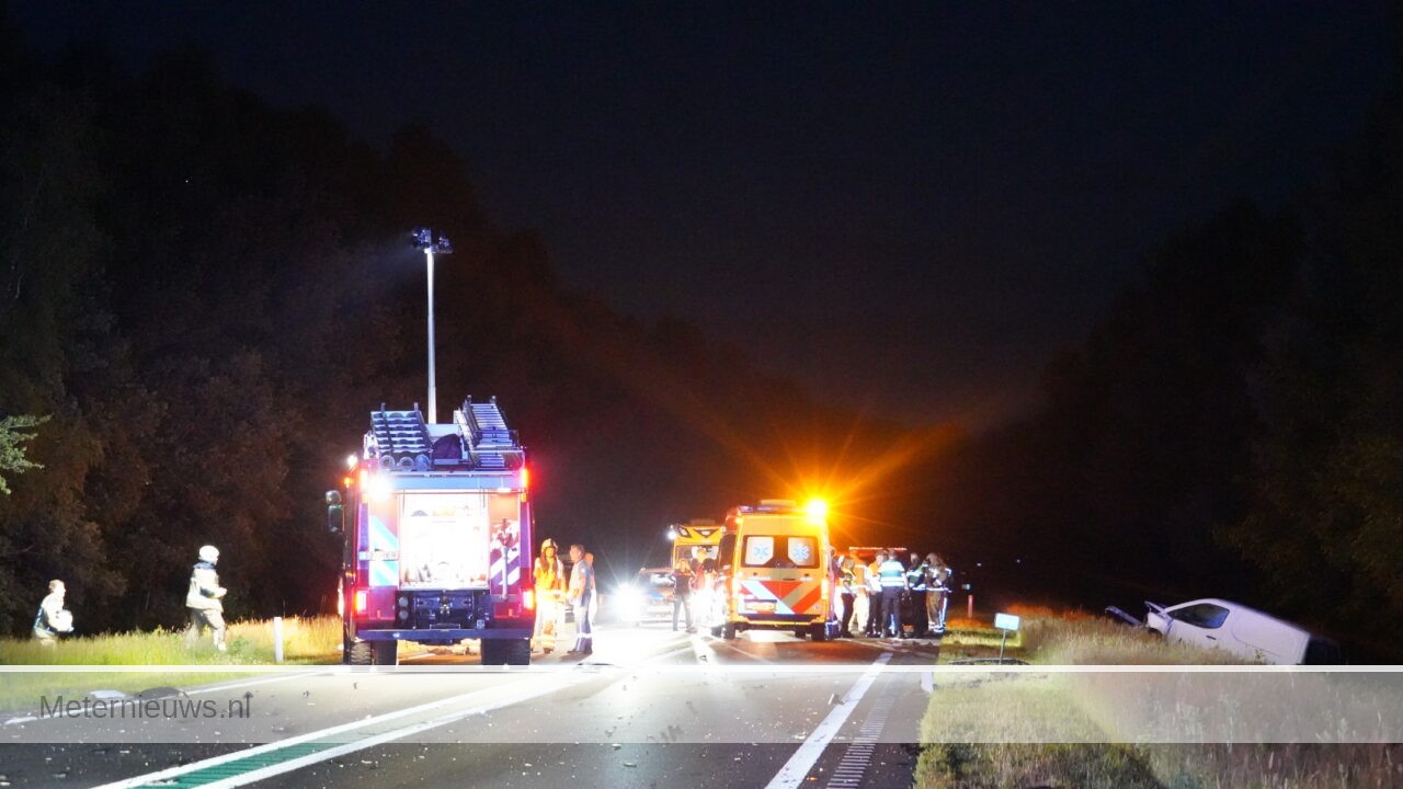 Drie gewonden na ongeval op n381 Witteveen(Video) |