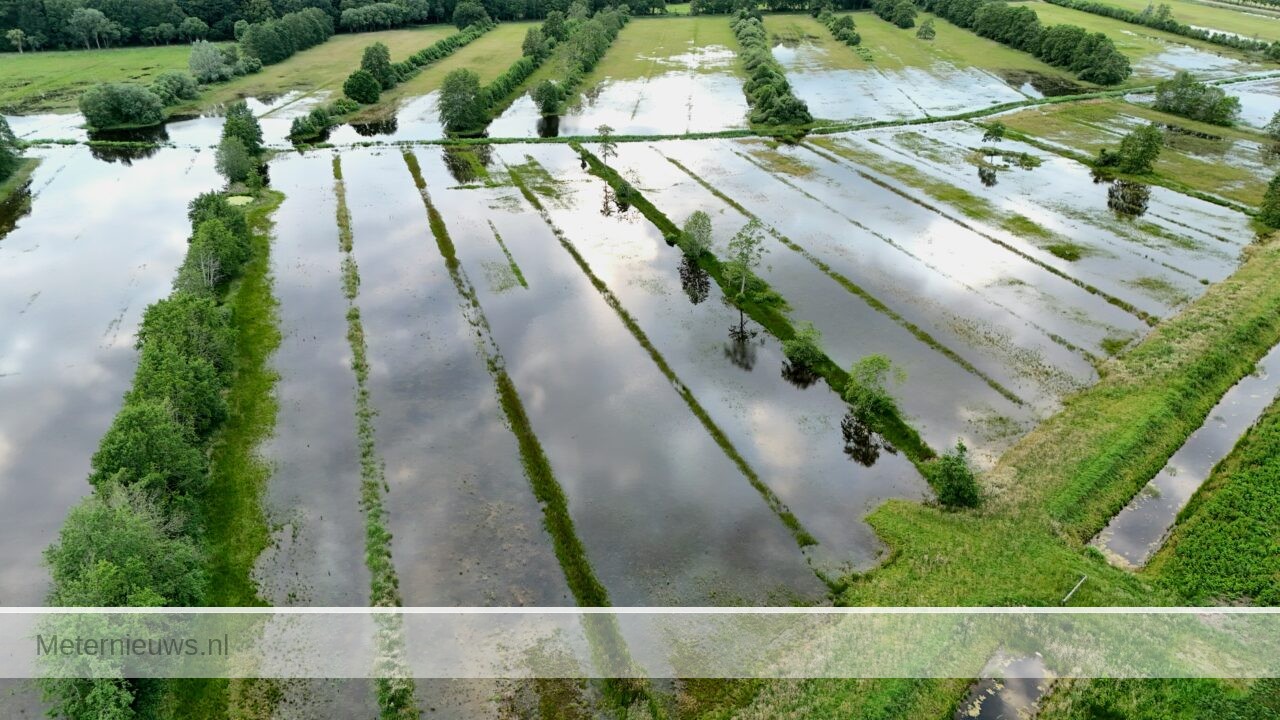 Onbedoelde overstroming treft natuurgebied Ootmaanlanden(Video) |