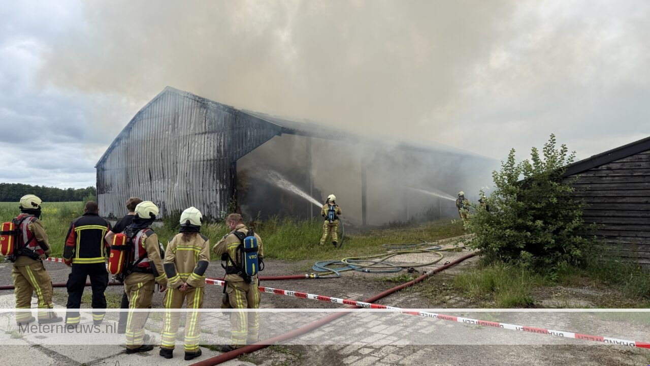 Grote uitslaande Schuurbrand in Tynaarlo(Video) |