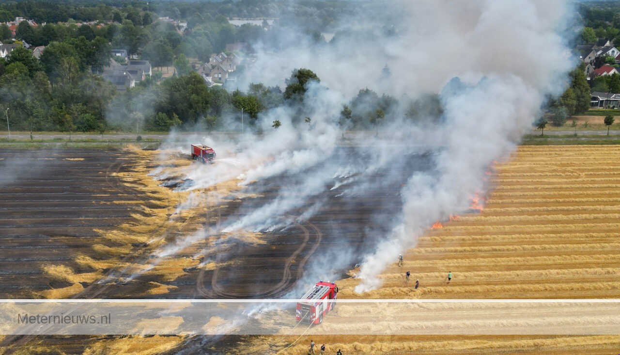 Akkerbrand brand in Emmen