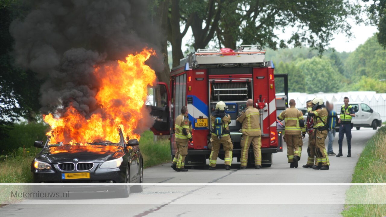 Autobrand streek Klazienaveen(Video) |