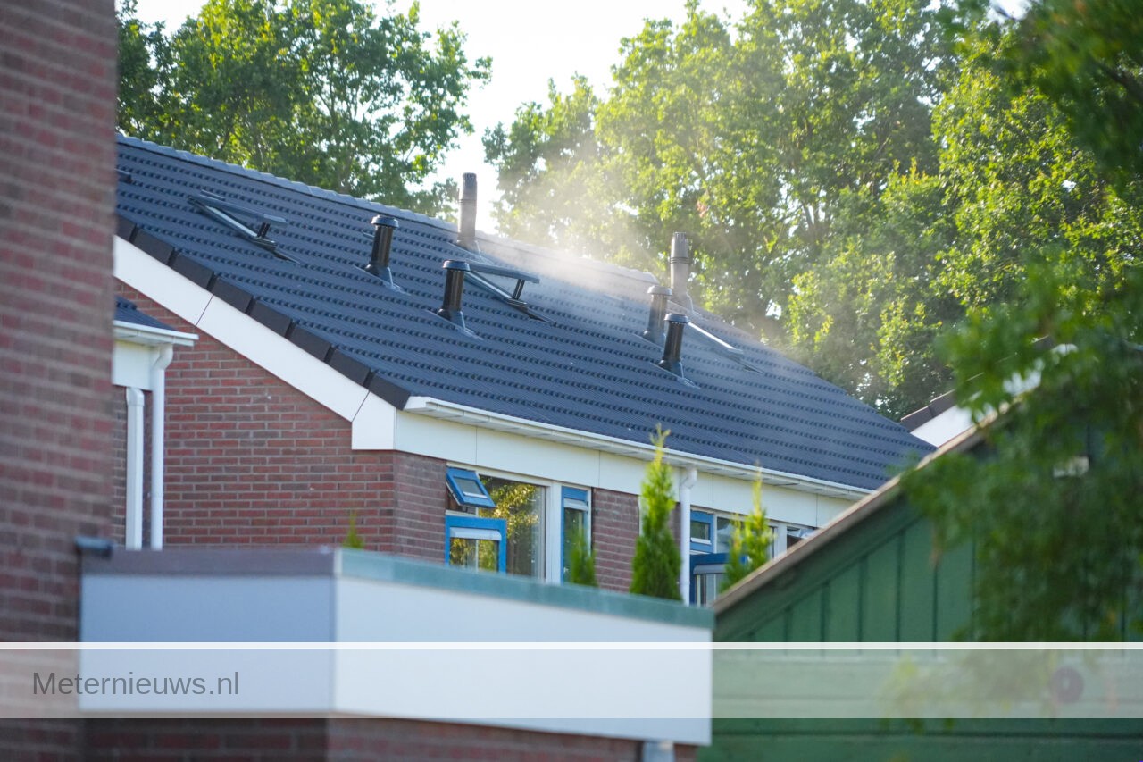 Woningbrand Marum(Video)